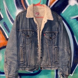 Vintage Levi’s Sherpa Jean Jacket
